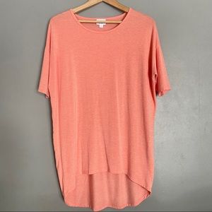Peach LuLaRoe Tunic